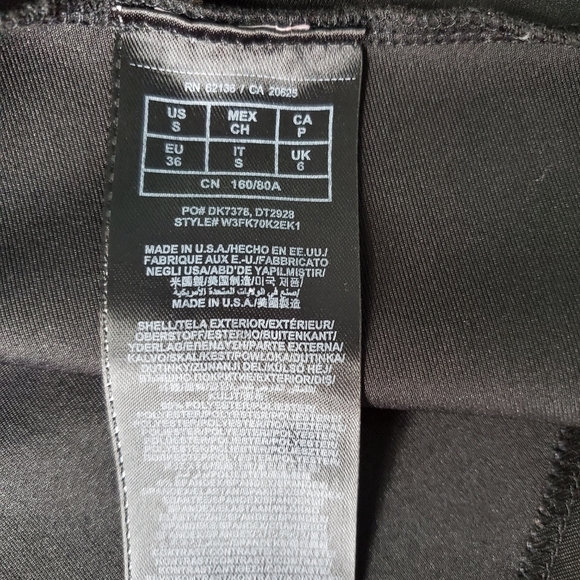 CLOSET CLOSING 7/31 GUESS Sheer Panel Black Skater Dress Small - Picture 5 of 8